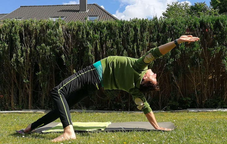 Yoga im Garden