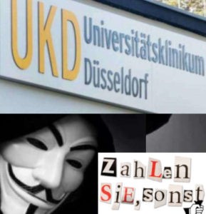 UNI Klinik Erpressung anonym